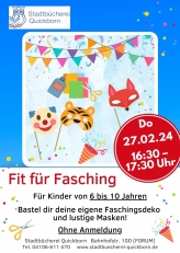 Bürgerinfo 018 Fit für Fasching